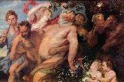 Anthony Van Dyck Triumph des Silen France oil painting artist